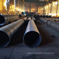 Large diameter carbon spiral steel slurry  pipe for sand discharge